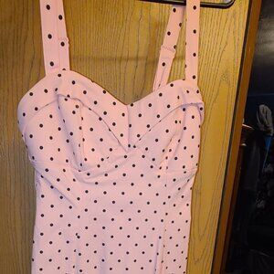 Rose Pink Maneater Wiggle Dress